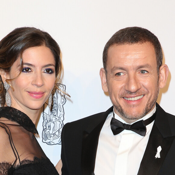 Dany Boon (porte le ruban maintenant on agit) et Yaël - Photocall lors de la 43ème cérémonie des Cesar à la salle Pleyel à Paris, le 2 mars 2018. © Dominique Jacovides - Olivier Borde / Bestimage 