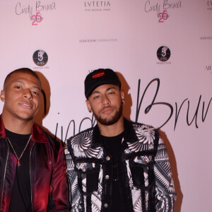 Neymar Jr, Kylian Mbappé - Cindy Bruna fête ses 25 ans au Lutetia "Pop Up" club, soirée organisée par Five Eyes Production le 28 Septembre 2019 pendant la fashion week. © Rachid Bellak / Bestimage