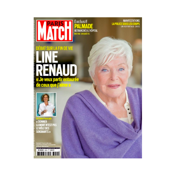 Couverture de "Paris Match" du jeudi 20 avril 2023