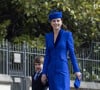 Et tous les deux sont très complices. 
Catherine (Kate) Middleton, princesse de Galles, Le prince Louis de Galles - La famille royale du Royaume Uni va assister à la messe de Pâques à la chapelle Saint Georges au château de Windsor, le 9 avril 2023. 