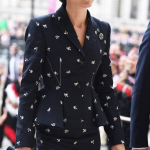 Catherine (Kate) Middleton, princesse de Galles - Arrivées au service annuel du jour du Commonwealth à l'abbaye de Westminster à Londres, le 13 mars 2023. 