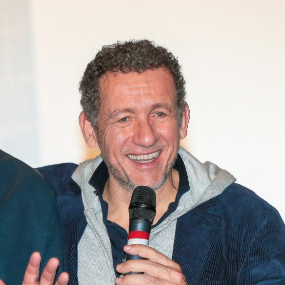 Kad Merad et Dany Boon à la première du film "La Vie pour de vrai" à Lille, France, le 1er avril 2023. © Stéphane Vansteenkiste/Bestimage 