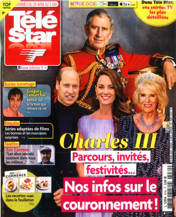 Couverture du magazine Télé Star du lundi 24 avril 2023