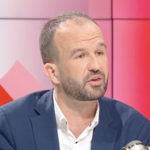 Le ton est très vite monté entre Apolline de Malherbe et son invité Manuel Bompard dans "Face à Face" sur BFMTV