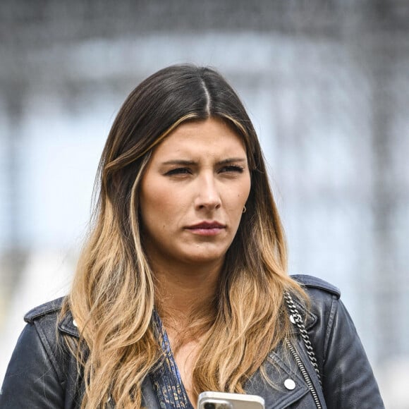 Reconnaissance du Parcours par l'ancienne Miss France Camille Cerf - Prix Le Parisien lors de la 8ème édition du "Longines Paris Eiffel Jumping" au Champ de Mars à Paris le 26 juin 2022. © JB Autissier / Panoramic / Bestimage