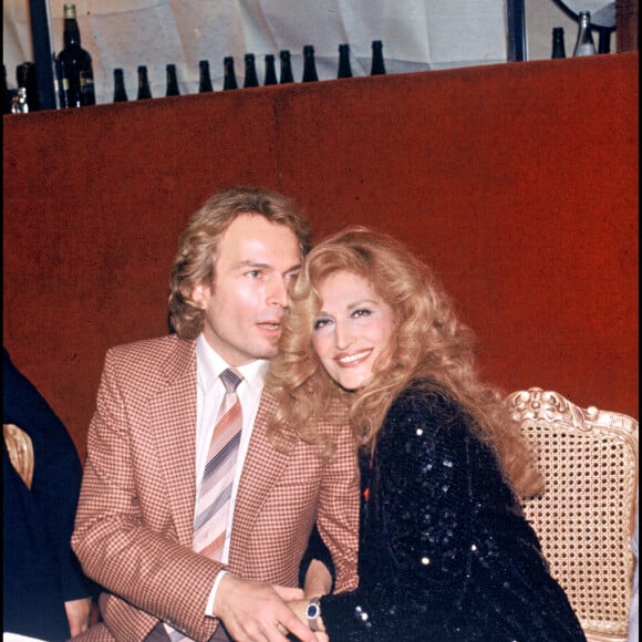 Archives - Dalida et Richard Chanfray dit "le comte de Saint-Germain".