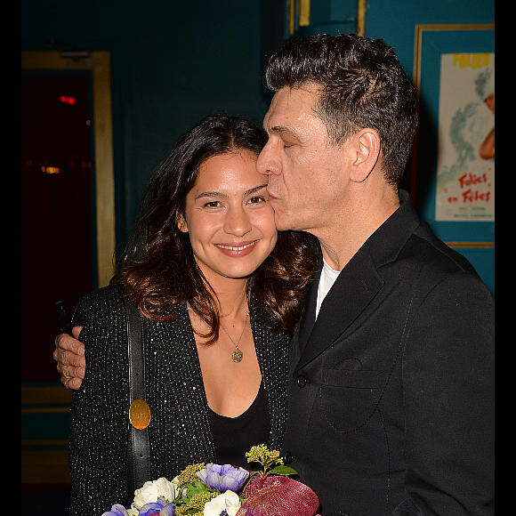 Le 25 juillet 2020, les deux tourtereaux se disent oui pour la vie à Paris. Mais voilà qu'un an plus tard, la romance tourne au vinaigre.  
 
Exclusif - Marc Lavoine et son ex-compagne Line Papin à la générale de presse du spectacle musicale " Les Souliers Rouges " aux Folies Bergères à Paris, France, le 4 février 2020. © Veeren/Bestimage 