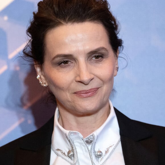 Juliette Binoche recevra un prix honorifique, Goya International, lors de la 37ème cérémonie des Goya à Séville le 11 février 2023. Photocall le 10 février 2023. 