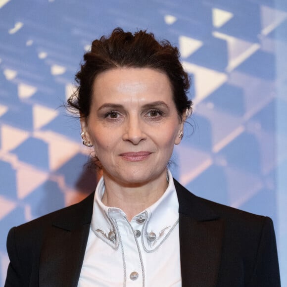 Juliette Binoche recevra un prix honorifique, Goya International, lors de la 37ème cérémonie des Goya à Séville le 11 février 2023. Photocall le 10 février 2023. 