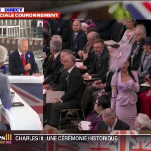 Kate Middleton et le prince William lors du couronnement du roi Charles III, ce samedi 6 mai 2023 à Londres, en l'Abbaye Westminster