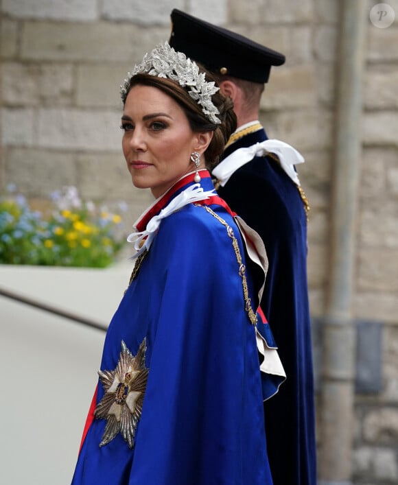 <p>Ce samedi 6 mai, tous les regards sont pointés vers Londres, et plus précisément l'Abbaye de Westminster.</p>
<p>Le prince William, prince de Galles, et Catherine (Kate) Middleton, princesse de Galles - Les invités à la cérémonie de couronnement du roi d'Angleterre à l'abbaye de Westminster de Londres.</p>