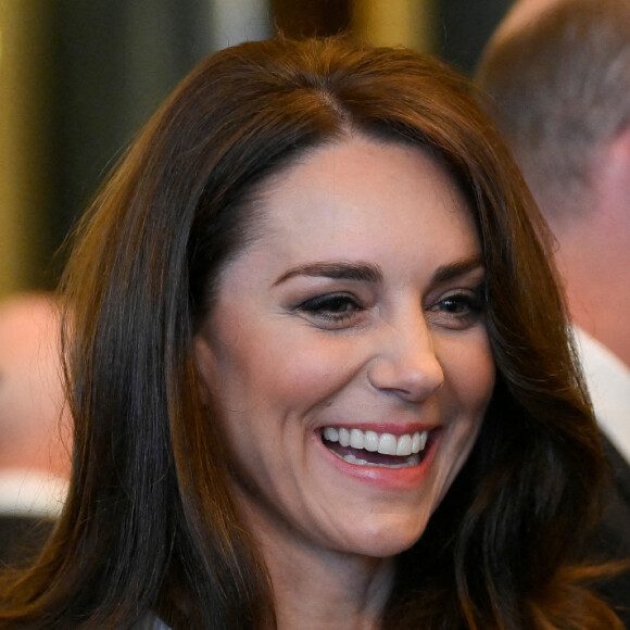 Kate Middleton - Déjeuner des gouverneurs généraux et des premiers ministres du royaume, avant le couronnement du roi Charles III, au palais de Buckingham à Londres.