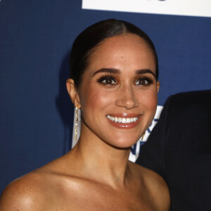 Le prince Harry et Meghan Markle lors du photocall de la soirée caritative Robert F. Kennedy Human Rights à New York le 6 décembre 2022.