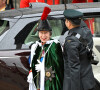 La princesse Anne portait un chapeau de plume traditionnel pour le couronnement de Charles III, le samedi 6 mai 2023.
La princesse Anne arrive à la cérémonie de couronnement du roi d'Angleterre à l'abbaye de Westminster de Londres, Royaume-Uni, le 6 mai 2023. © Agence / Bestimage