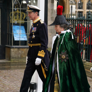 La princesse Anne se dirige vers l'Abbaye de Westminster pour acclamer Charles III, devenu le Roi d'Angleterre.
La princesse Anne à l'abbaye de Westminster de Londres, Royaume-Uni, le 6 mai 2023. © Agence / Bestimage
