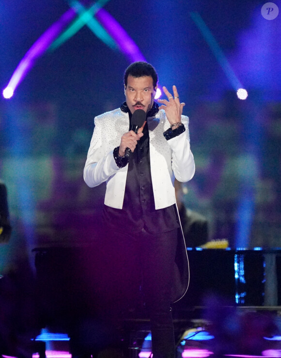 Lionel Richie au concert du couronnement du roi et de la reine dans l'enceinte du château de Windsor, Royaume Uni, le 7 mai 2023.