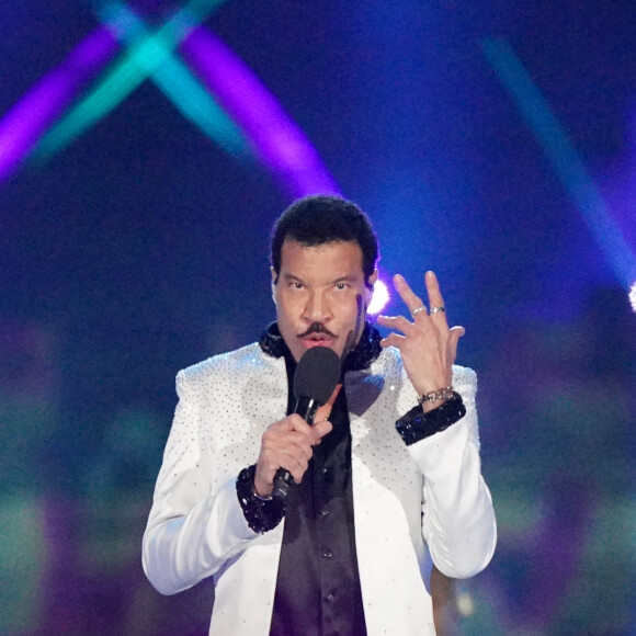 Lionel Richie au concert du couronnement du roi et de la reine dans l'enceinte du château de Windsor, Royaume Uni, le 7 mai 2023.
