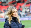 La journaliste de 35 ans est devenue mère célibataire l'an dernier après sa rupture avec le rugbyman Clément Marienval
 
Clémentine Sarlat de France Télévisions le 18 janvier 2015.
