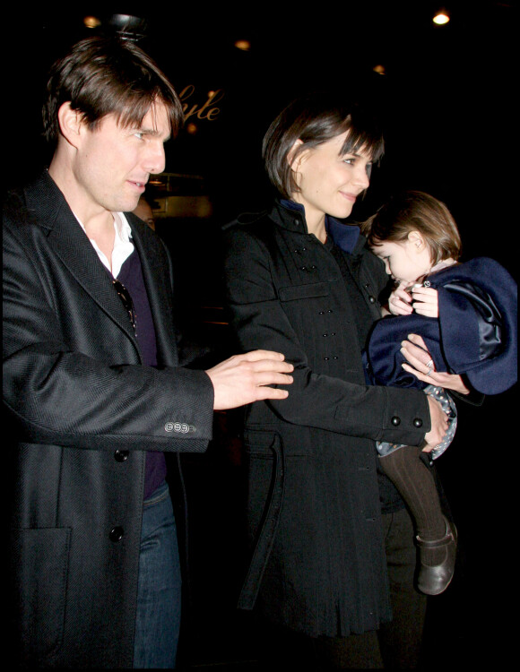 Tom Cruise et Katie Holmes et leur fille Suri Cruise