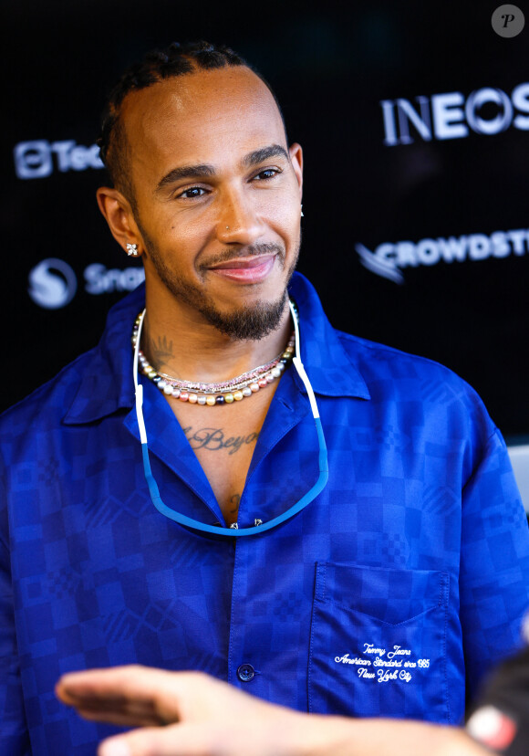 Lewis Hamilton - People au Grand Prix de Formule 1 à Miami le 4 mai 2023.
