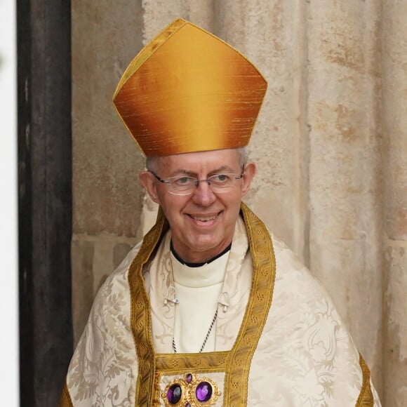 Les invités arrivent à la cérémonie de couronnement du roi d'Angleterre à l'abbaye de Westminster de Londres L'archevêque de Cantorbéry Justin Welby - Les invités à la cérémonie de couronnement du roi d'Angleterre à l'abbaye de Westminster de Londres, Royaume Uni, le 6 mai 2023. 