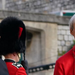 Archevêque de Canterbury , Justin Welby - Arrivées au château de Windsor lors des funérailles d'Etat de la reine Elizabeth II d'Angleterre, à Londres, Royaume Uni, le 19 septembre 2022. © Kirsty O'Connor/Pa/Bestimage