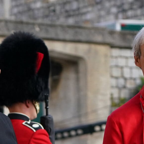 Archevêque de Canterbury , Justin Welby - Arrivées au château de Windsor lors des funérailles d'Etat de la reine Elizabeth II d'Angleterre, à Londres, Royaume Uni, le 19 septembre 2022. © Kirsty O'Connor/Pa/Bestimage