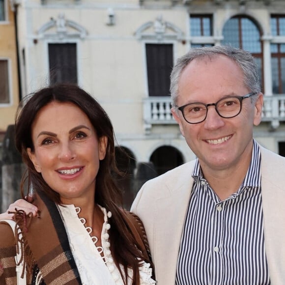 Stefano Domenicali, Silvia Colombo - Les invités du mariage de Scotty James et Chloe Stroll se retrouvent au lendemain du mariage à Venise, le 13 mai 2023. 