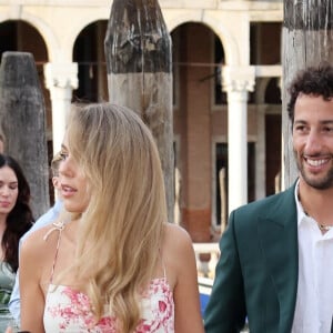 Daniel Ricciardo et sa compagne Heidi Berger - Les invités du mariage de Scotty James et Chloe Stroll se retrouvent au lendemain du mariage à Venise, le 13 mai 2023. 