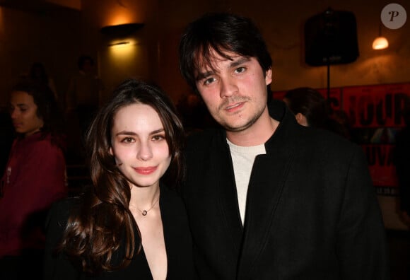 Lola Aubrière, Alain-Fabien Delon lors de l'avant-première du film "Jours sauvages" au cinéma Max Linder à Paris le 3 avril 2023. © Veeren / Bestimage 