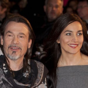 Florent Pagny, sa femme Azucena et leur fille Ael - 15eme edition des NRJ Music Awards a Cannes. Le 14 decembre 2013