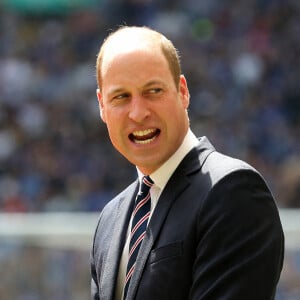 Le prince William, prince de Galles assiste à la finale de football féminine de la FA Cup opposant Chelsea à Manchester United au stade de Wembley, à Londres, Royaume Uni, 14 mai 2023. © John Patrick Fletcher/Action Plus Sports/Zuma Press/Bestimage 