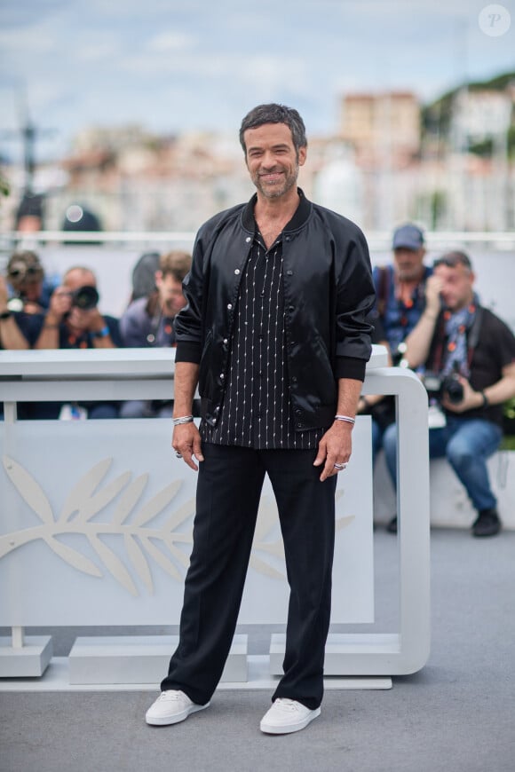 Romain Duris au photocall de "Le règne animal" lors du 76ème Festival International du Film de Cannes, le 18 mai 2023. © Jacovides/Moreau/Bestimage 