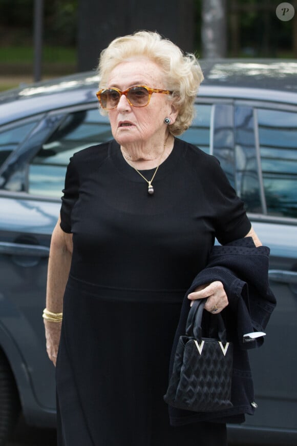 Exclusif - Bernadette Chirac - Arrivées au dîner anniversaire pour les 10 ans du Musée du quai Branly - Jacques Chirac à Paris, France le 23 juin 2016.