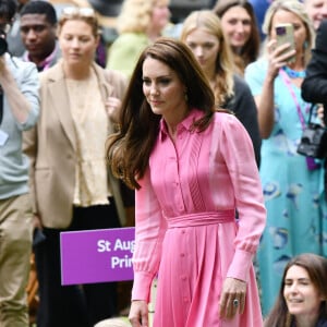 Catherine (Kate) Middleton, princesse de Galles, à l'exposition horticole "Chelsea Flower Show" à l'hôpital royal de Chelsea à Londres, le 22 mai 2023. 