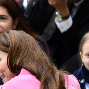 Catherine (Kate) Middleton, princesse de Galles, à l'exposition horticole "Chelsea Flower Show" à l'hôpital royal de Chelsea à Londres, le 22 mai 2023. 