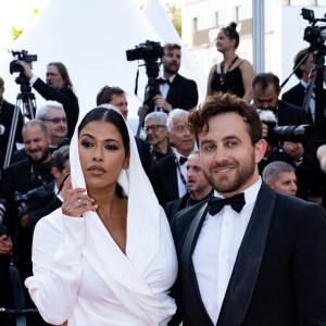 Ayem Nour, Quentin Delcourt - Montée des marches du film " Club Zéro " lors du 76ème Festival International du Film de Cannes, au Palais des Festivals à Cannes. Le 22 mai 2023 © Jacovides-Moreau / Bestimage