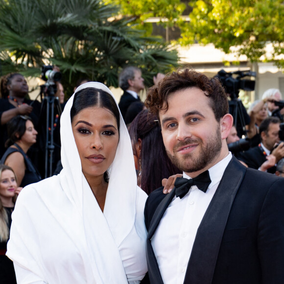 Ayem Nour, Quentin Delcourt - Montée des marches du film " Club Zéro " lors du 76ème Festival International du Film de Cannes, au Palais des Festivals à Cannes. Le 22 mai 2023 © Jacovides-Moreau / Bestimage