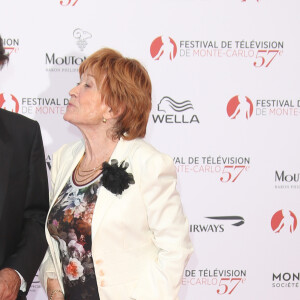 Gérard Hernandez et Marion Game lors de l'ouverture de la 57ème édition du Festival de la Télévision de Monte-Carlo le 16 juin 2017. © Denis Guignebourg / Bestimage