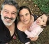 Dont la petite dernière prénommée Lynette âgée de 5 ans. 
Stéphane Blancafort sur Instagram avec son épouse Nancy et leur fille.