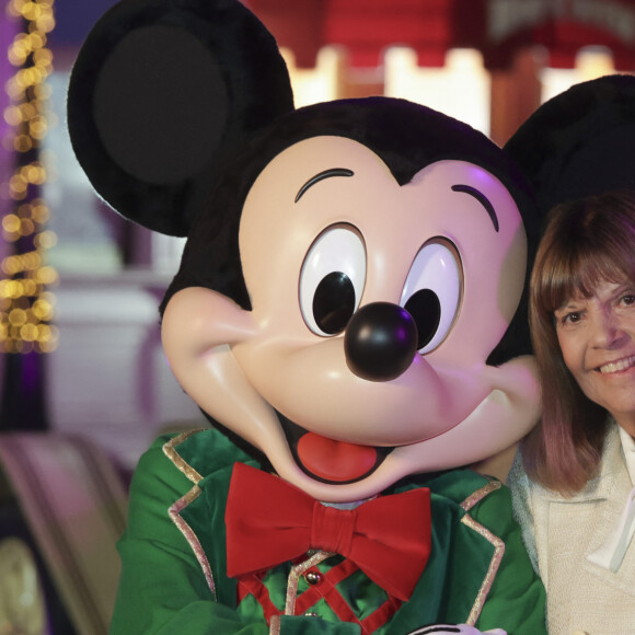 Exclusif - Mickey, Chantal Goya - Jour 3 - Tournage de l'émission "Nuit magique dans le monde de Disney" à Disneyland Paris, diffusée le 27 décembre sur M6. Le 9 septembre 2022 © C.Moreau-J.Tribeca / Bestimage 