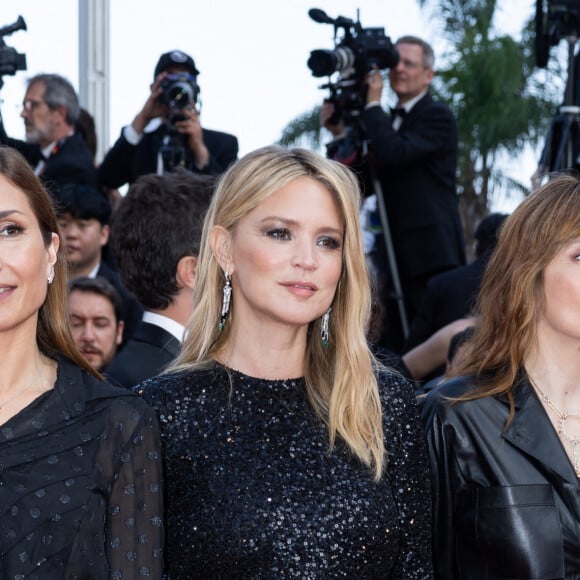 Audrey Diwan, Virginie Efira (enceinte), Valérie Donzelli - Montée des marches du film " La passion de Dodin Bouffant " lors du 76ème Festival International du Film de Cannes, au Palais des Festivals à Cannes. Le 24 mai 2023 © Olivier Borde / Bestimage 