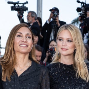 Audrey Diwan, Virginie Efira (enceinte) - Montée des marches du film " La passion de Dodin Bouffant " lors du 76ème Festival International du Film de Cannes, au Palais des Festivals à Cannes. Le 24 mai 2023 © Olivier Borde / Bestimage 