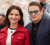 Juliette Binoche et Benoît Magimel au photocall de "La Passion de Dodin Bouffant" lors du 76e Festival de Cannes. © Jacovides-Moreau/Bestimage