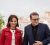 Juliette Binoche et Benoît Magimel au photocall de "La Passion de Dodin Bouffant" lors du 76e Festival de Cannes, le 25 mai 2023. © Jacovides-Moreau/Bestimage