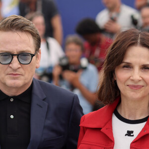 Benoît Magimel et Juliette Binoche - Photocall de "La Passion de Dodin Bouffant" lors du 76e Festival de Cannes, le 25 mai 2023. © Jacovides-Moreau/Bestimage