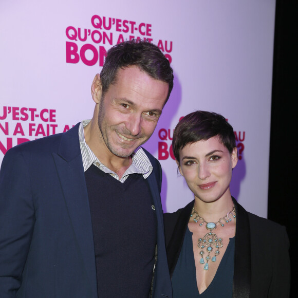 Julien Boisselier et Clémence Thioly - Soirée du film "Qu'est ce qu'on a fait au Bon Dieu?" au Showcase à Paris, le 8 décembre 2014.