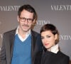 Julien Boisselier et Clémence Thioly - Cocktail pour l'ouverture de la nouvelle boutique Flagship Valentino à Paris le 5 mars 2013.