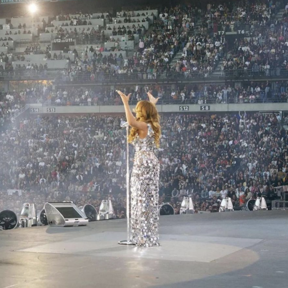 Beyoncé en concert à Paris le 26 mai 2023.