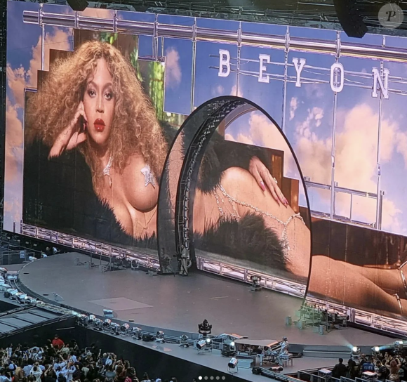 Show de Beyoncé à Paris le 26 mai 2023.